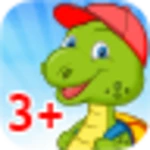 kids puzzles android application logo